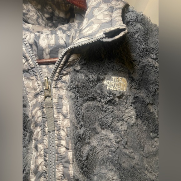 The North Face Kids' Mossbud Swirl Reversible Water Repellent Hooded Jacket XL - Picture 8 of 10